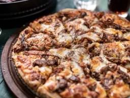 Italian Beef Stuffed Pizza