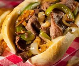 Italian Beef and Cheddar Sandwich